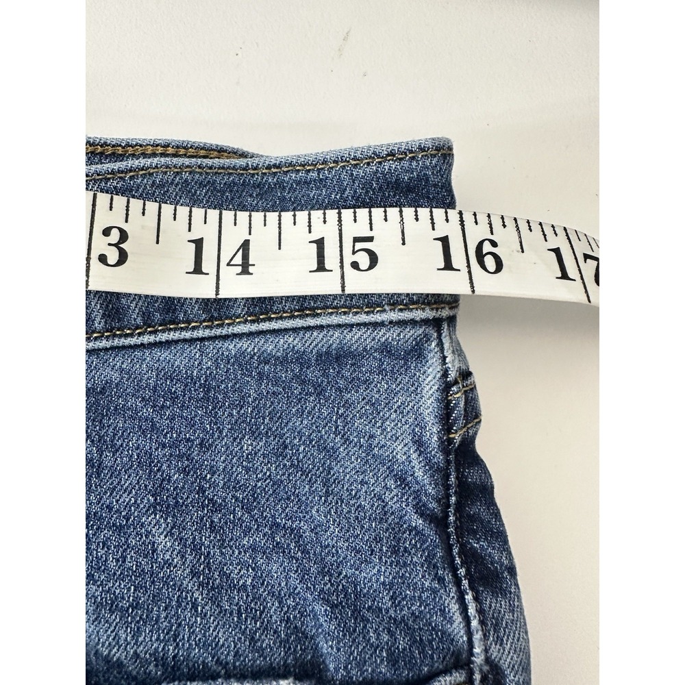 AGOLDE KYE Jeans Women's SIZE 28 Straight Leg Blue Stretch - Picture 6 of 7